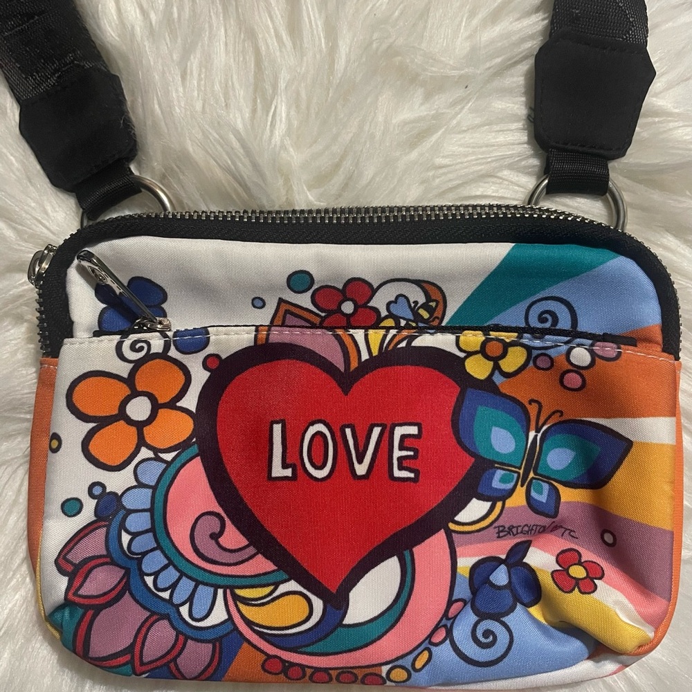 Brighton Limited Edition Power of Love Crossbody Bag. NWOT